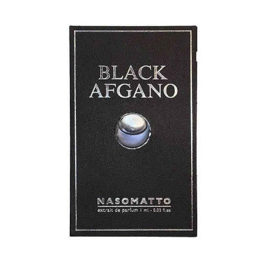 Muestras oficiales del perfume NASOMATTO BLACK AFGANO