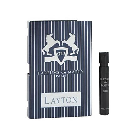Muestra de aroma oficial de Parfums De Marly Layton 1,5 ml 0,05 fl. o.z.