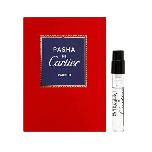 Muestra oficial del perfume Pasha de Cartier