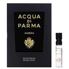 Muestra de perfume oficial Acqua Di Parma Ambra 1,5 ml, Muestra de fragancia oficial Acqua Di Parma Ambra 1,5 ml, Probador de perfume oficial Acqua Di Parma Ambra 1,5 ml