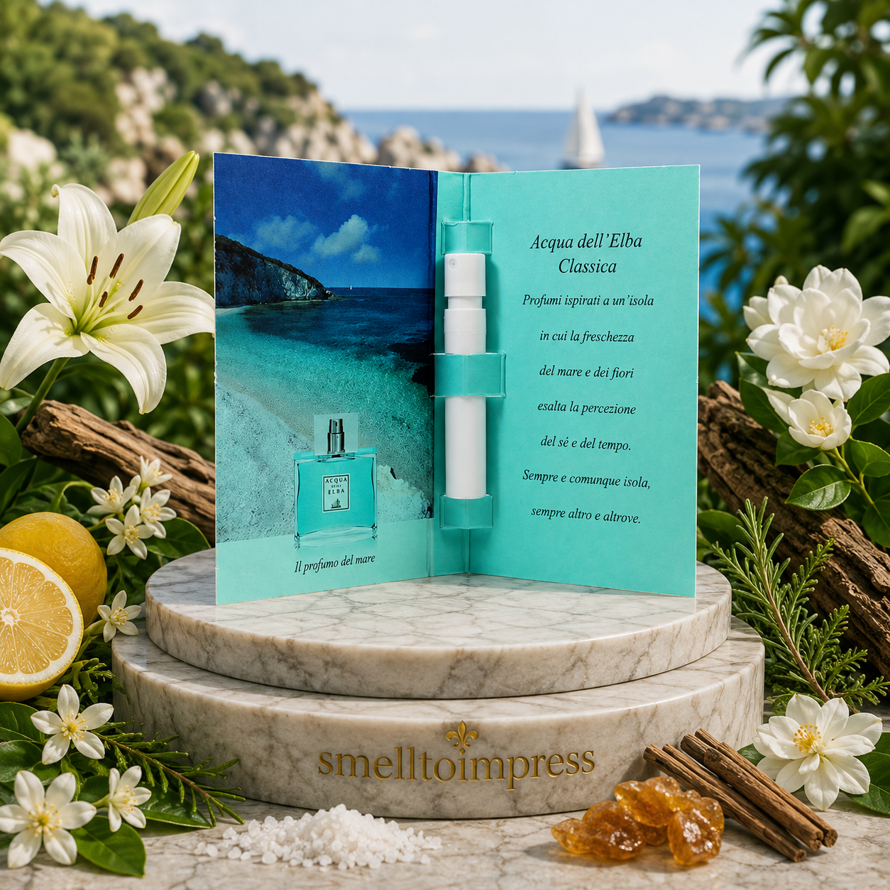 imagen de muestra oficial de perfume Acqua dell' Elba Classica 1,2 ml 0,04 fl. oz