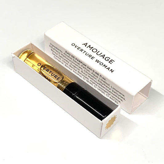 Muestra oficial del perfume Amouage Overture 2ml 0.06 oz