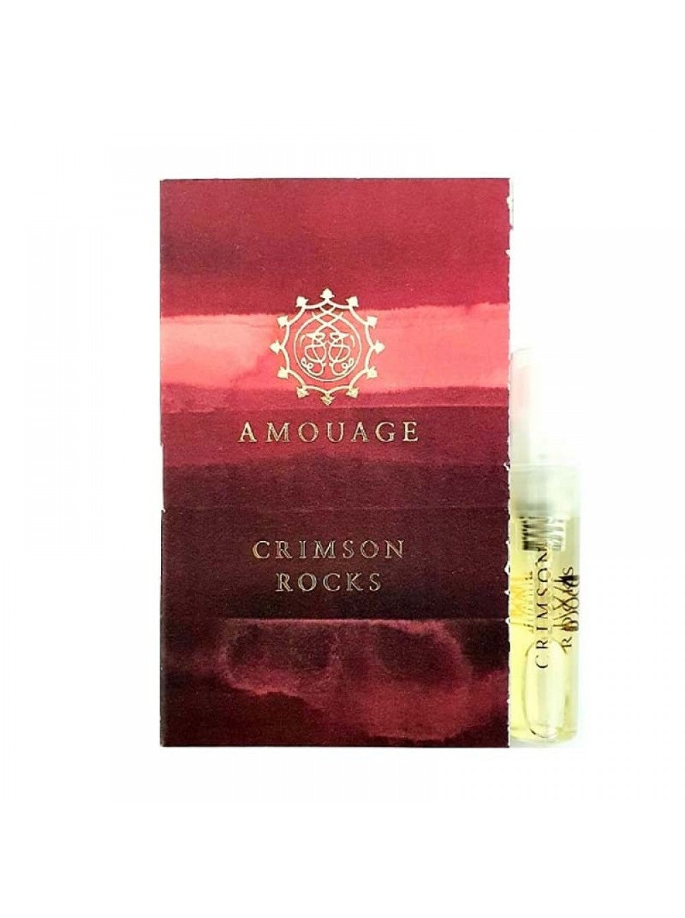 Amouage Crimson Rock 2ml 0.06 oz probador de perfume de muestra oficial