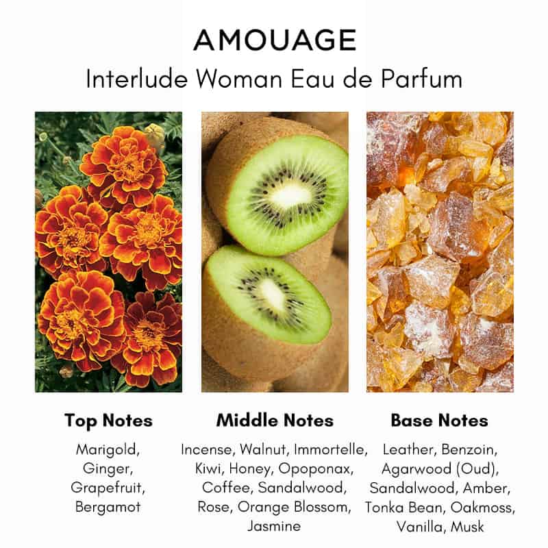 Amouage Interlude Woman 2ml 0.06 oz probador de perfume de muestra oficial