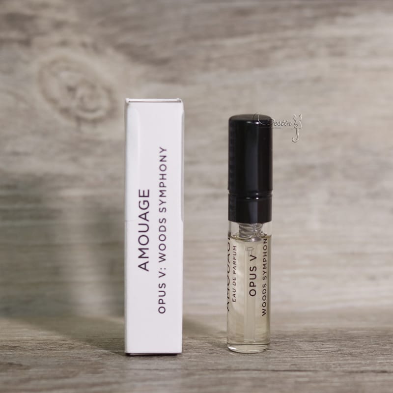 Amouage OPUS V Woods Symphony 2ml 0.06 oz muestra de perfume probador de perfume oficial