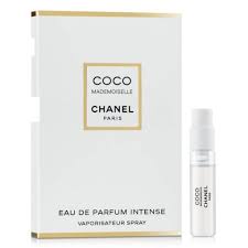 Muestras oficiales del perfume CHANEL Coco Mademoiselle Intense 1,5 ml