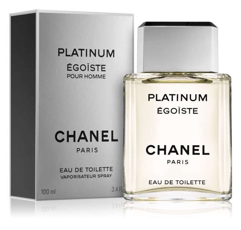 Muestras de perfume CHANEL Platinum Egoiste 100 ml que incluyen