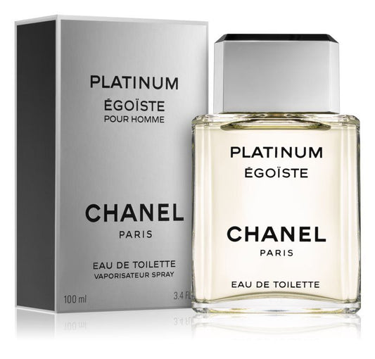 Muestras de perfume CHANEL Platinum Egoiste 100 ml que incluyen