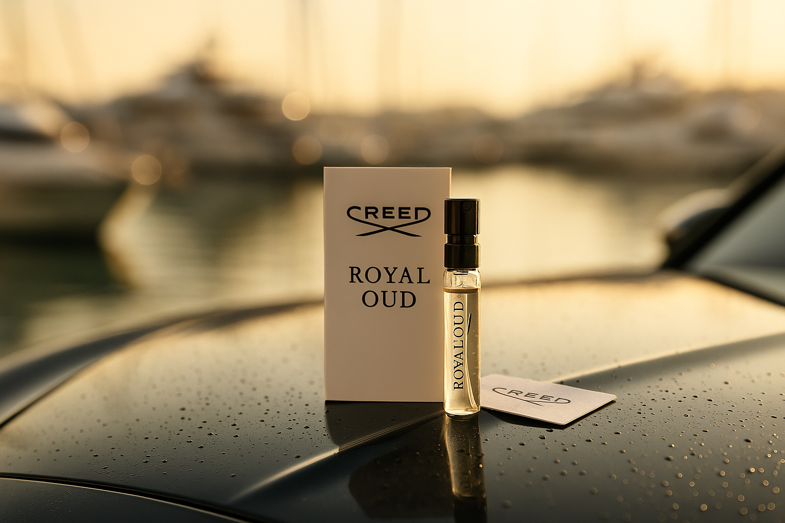 Creed Royal Oud edp 2ml 0.06 fl. onz. probador de perfume de muestra de perfume oficial