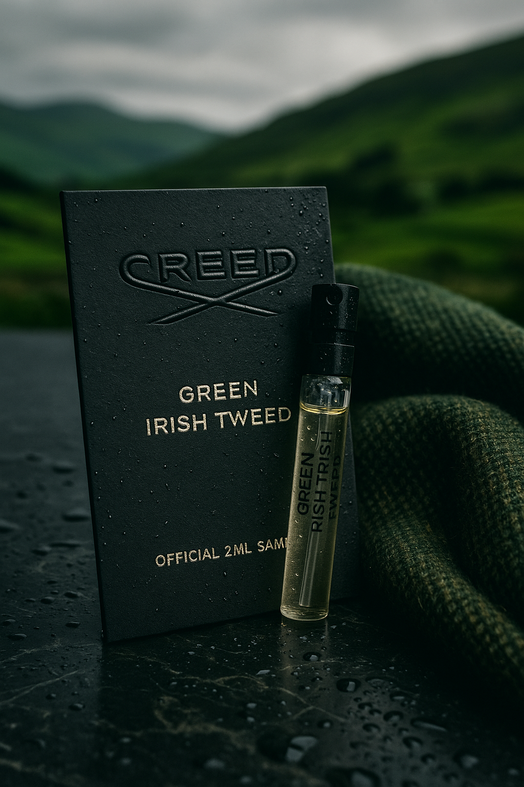 Creed Green Irish Tweed edp 2.0ml 0.08 fl. oz. official perfume Muestra perfume tester