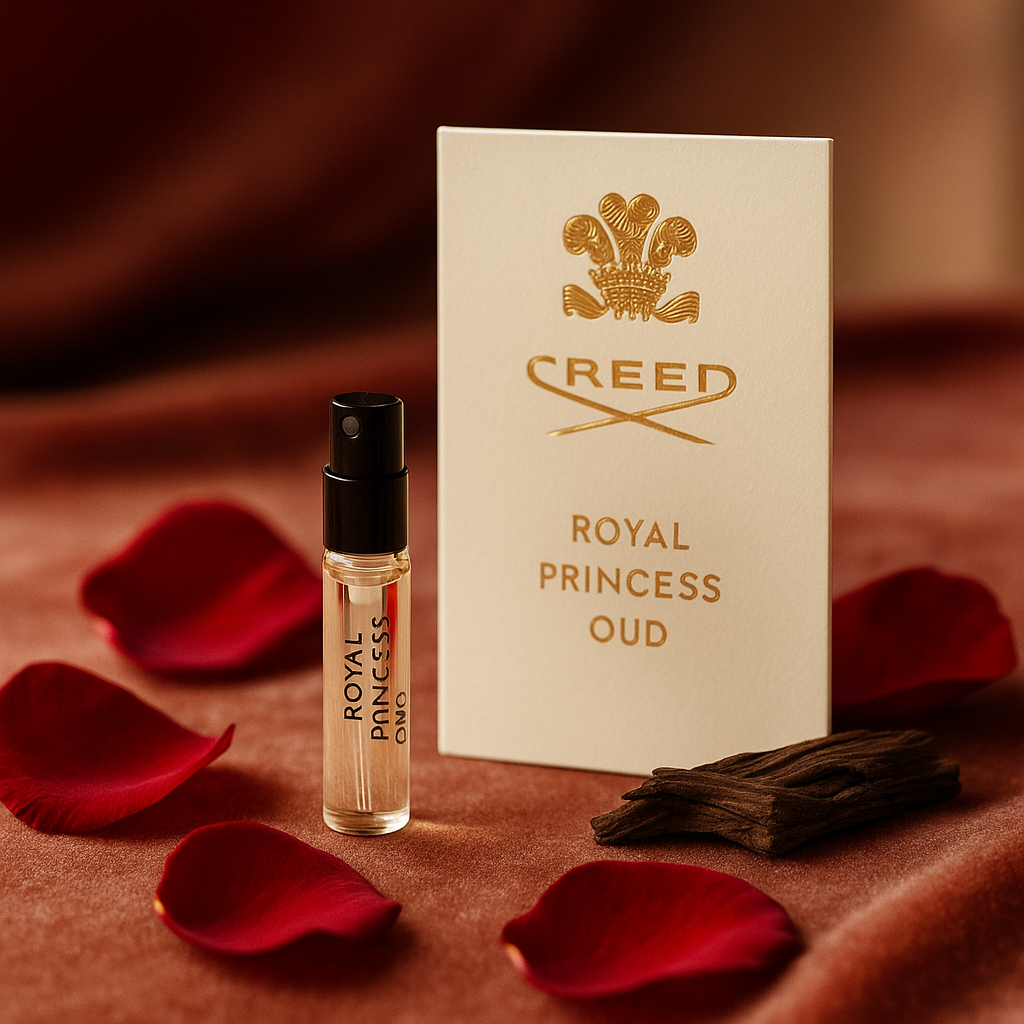 Creed Royal Princess Oud 2ml 0.06 fl. onz. probador de perfume de muestra de perfume oficial