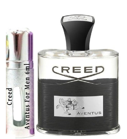 Muestras de fragancia Creed Aventus para hombre (6 ml, 0,21 oz)