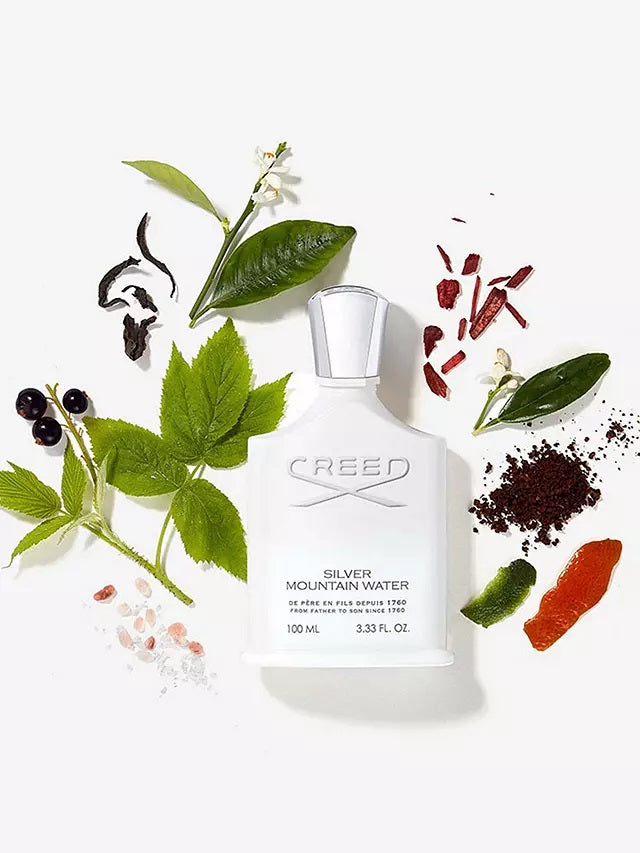Creed Silver Mountain Water 1,7 ml 0,0574 probador de perfume de muestra oficial de perfume