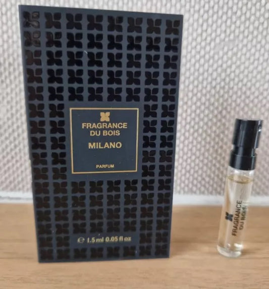 Fragancia Du Bois Milano 1,5 ml muestras de fragancias oficiales probador de perfumes