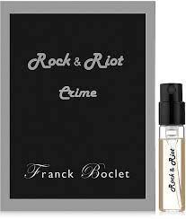 Muestra oficial del perfume Franck Boclet Crime de 1,5 ml, muestra oficial de la fragancia Franck Boclet Crime de 1,5 ml, muestra oficial del aroma Franck Boclet Crime de 1,5 ml