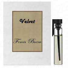 Muestra oficial del perfume Franck Boclet Velvet de 1,5 ml, muestra oficial de la fragancia Franck Boclet Velvet de 1,5 ml, muestras del perfume Franck Boclet Velvet de 1,5 ml, muestra oficial de la fragancia Franck Boclet Velvet de 1,5 ml