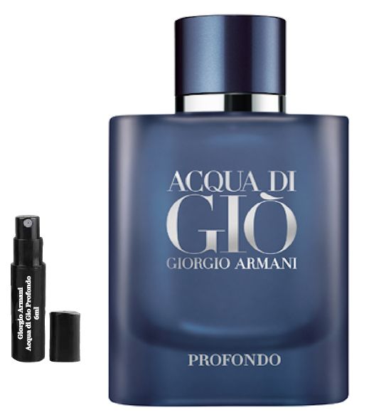 Giorgio Armani Acqua di Gio Profondo 6ml 0.2 fl. onz. muestras de aroma