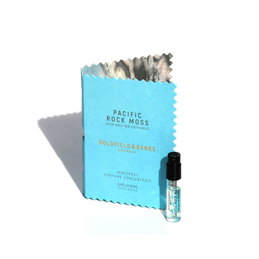 Muestra oficial del perfume Pacific Rock Moss de Goldfield and Banks Australia (2 ml, 0,06 fl. oz.)