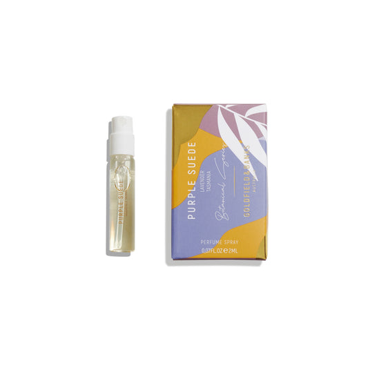 Muestra oficial del perfume Goldfield and Banks Australia Purple Suede de 2 ml (0,06 fl. oz.)