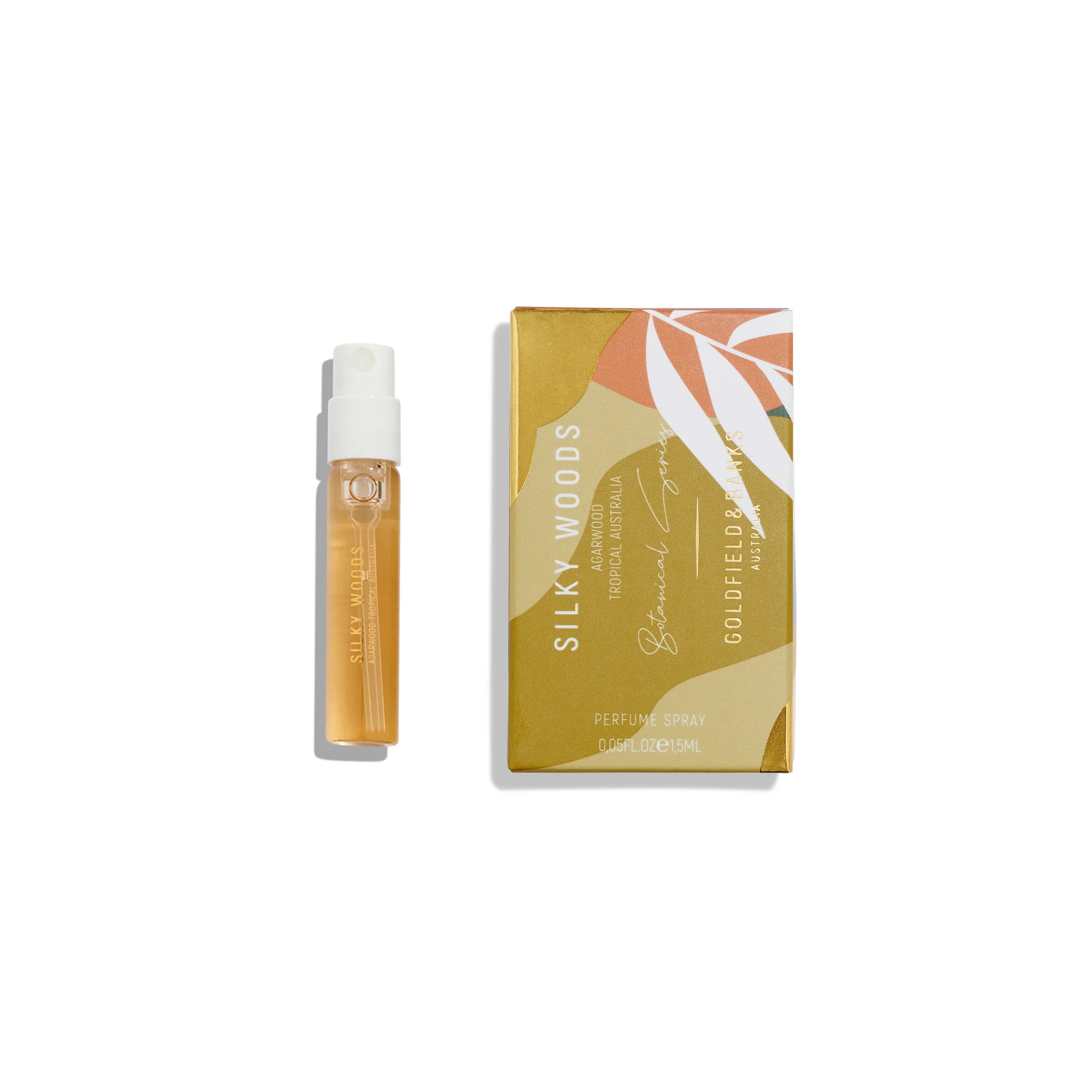 Goldfield and Banks Australia Silky Woods 2ml 0.06 fl. oz. Oficial Perfume Muestra