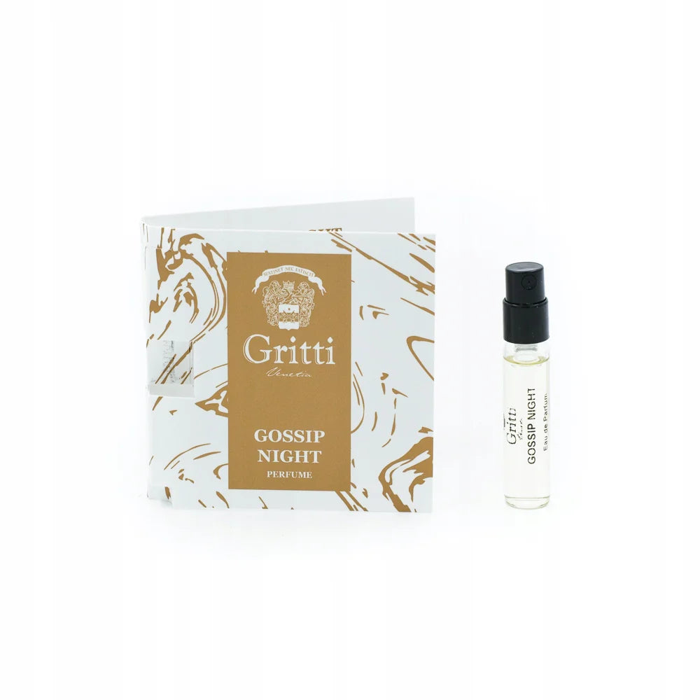 Gritti Gossip Night muestra oficial de perfume 2 ml 0.06 fl. oz.