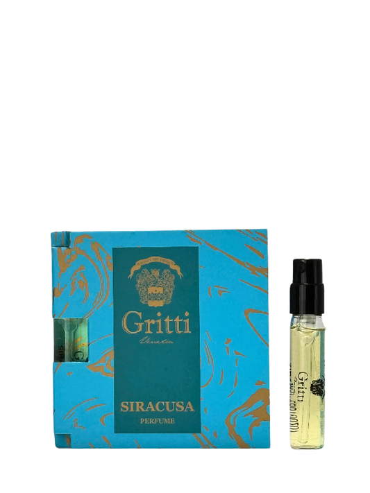 Gritti Siracusa muestra oficial de perfume 2 ml 0.06 fl. oz.