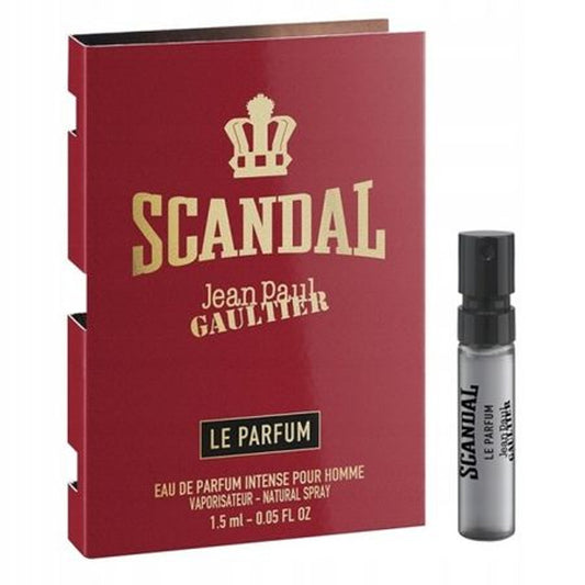 Muestras oficiales de perfumes Jean Paul Gaultier Scandal Le Parfum Intense, probador de fragancias Jean Paul Gaultier Scandal Le Parfum Intense