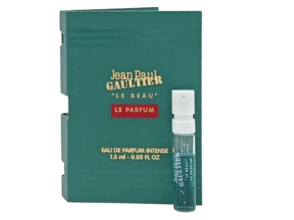 Probador de perfume de muestra oficial de perfume Jean Paul Gaultier Le Beau Le Parfum Intense