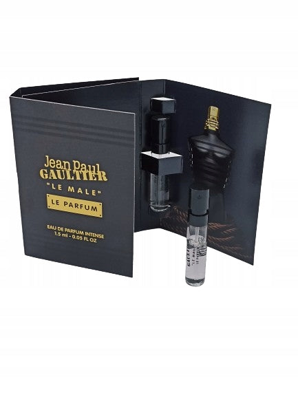 Probador de perfume de muestra oficial de perfume Jean Paul Gaultier Le Male Le Parfum Intense