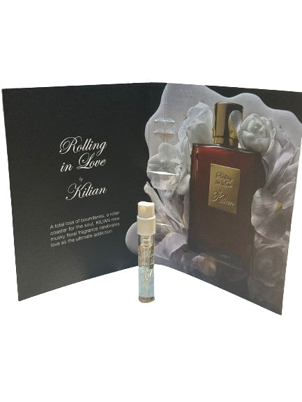 Kilian Rolling in Love 1,5 ml, muestra oficial del perfume, probador de fragancias