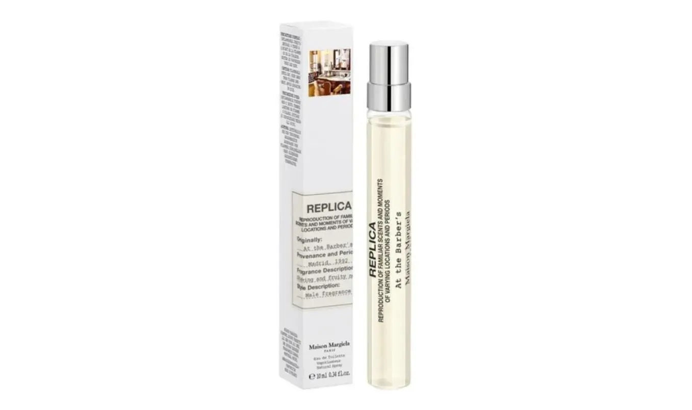 Maison Margiela Replica At the Barbers 10ml probador de perfume de muestra de perfume oficial de tamaño de viaje