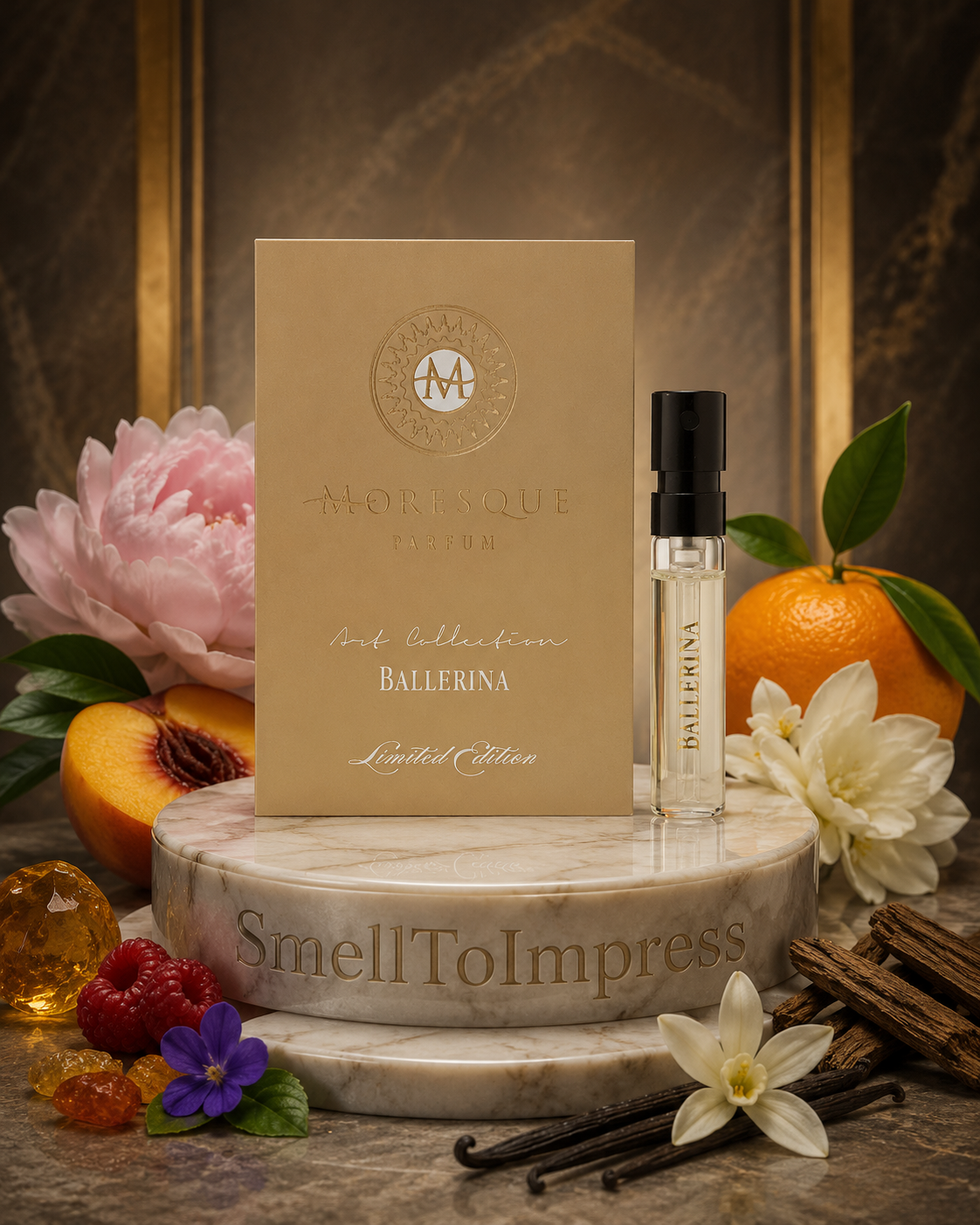 image of Moresque Ballerina 0.068 OZ 2 ML official perfume sample
