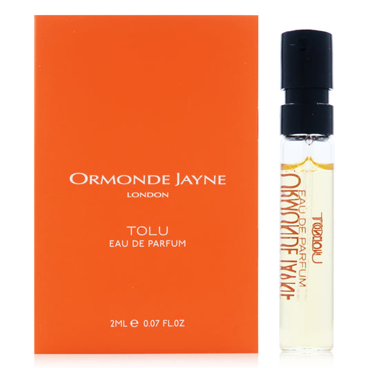 Muestra oficial del perfume Ormonde Jayne Tolu de 2 ml, muestra oficial de la fragancia Ormonde Jayne Tolu de 2 ml