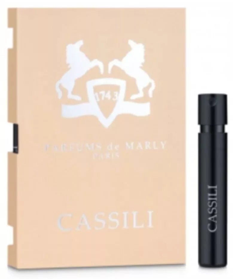Muestra oficial de perfume Parfums de Marly Cassili 1,5 ml (0,05 fl.o.z.)