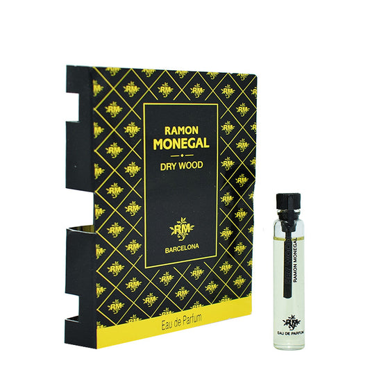 Ramon Monegal Dry Wood Oficial Perfume Muestra 2ml 0.06 fl.o.z. Perfume tester