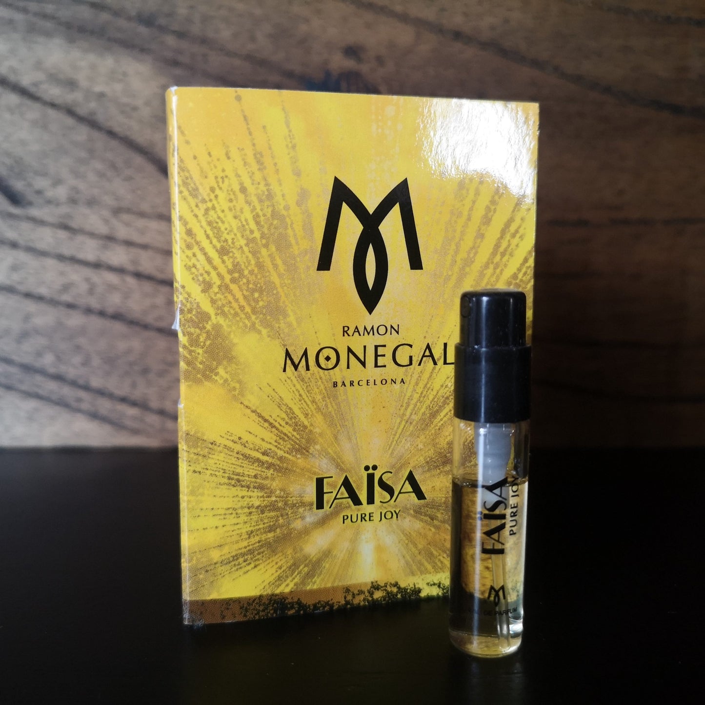 Ramon Monegal Faisa Pure Joy Oficial Perfume Muestra 2ml 0.06 fl.o.z. Perfume tester