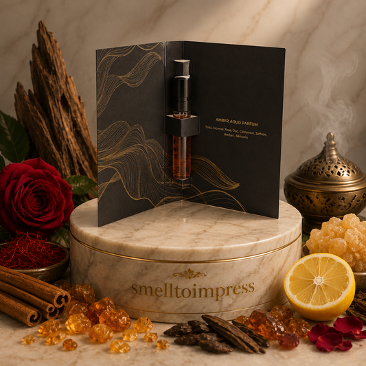 imagen de muestra oficial de perfume Roja Amber Aoud 2 ml 0,06 fl. oz.