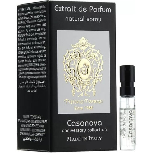 TIZIANA TERENZI Casanova Extrait de parfum 0.05 OZ 1.5 ML muestra oficial del perfume