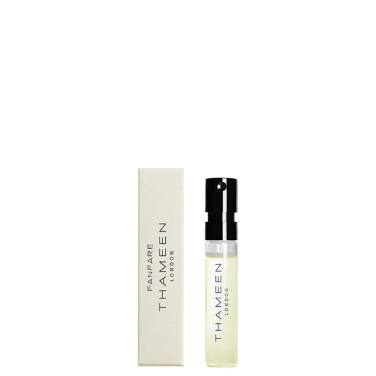 Muestra oficial del perfume Thameen Fanfare 2 ml (0,06 fl.oz.)