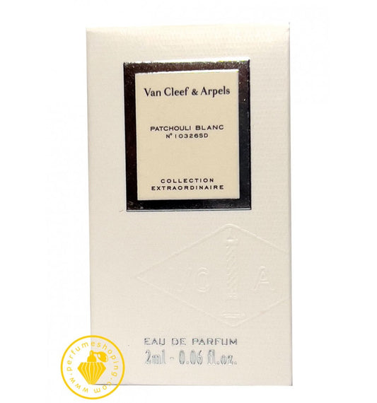 Van Cleef & Arpels Pachulí Blanco 2ml 0.06 fl. onz. muestras oficiales de perfumes