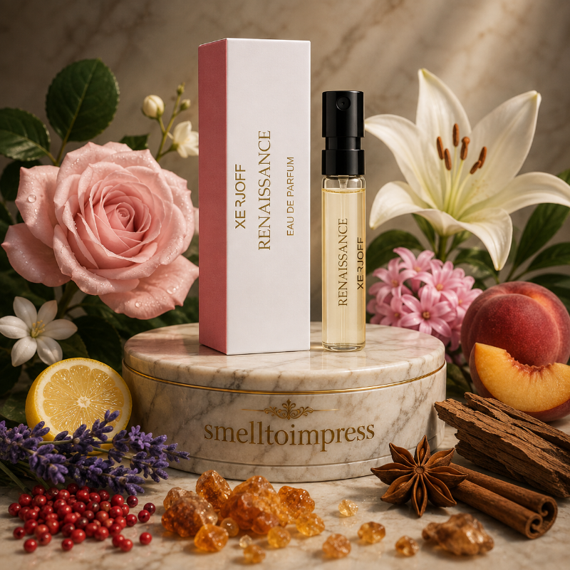 imagen de muestra oficial de perfume XERJOFF RENAISSANCE 2 ml 0,06 fl. oz.