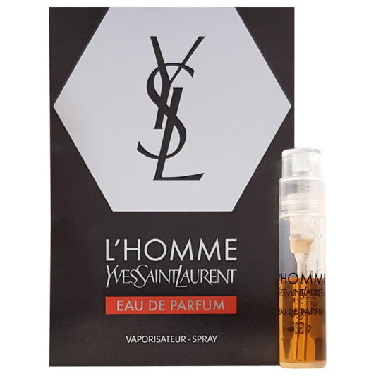 Yves Saint Laurent L'Homme Eau de Parfum 1,2 ml 0,04 oz. muestra oficial de perfume