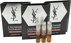 Yves Saint Laurent L'Homme Eau de Parfum 1,2 ml 0,04 oz. probador de perfume de muestra de perfume oficial