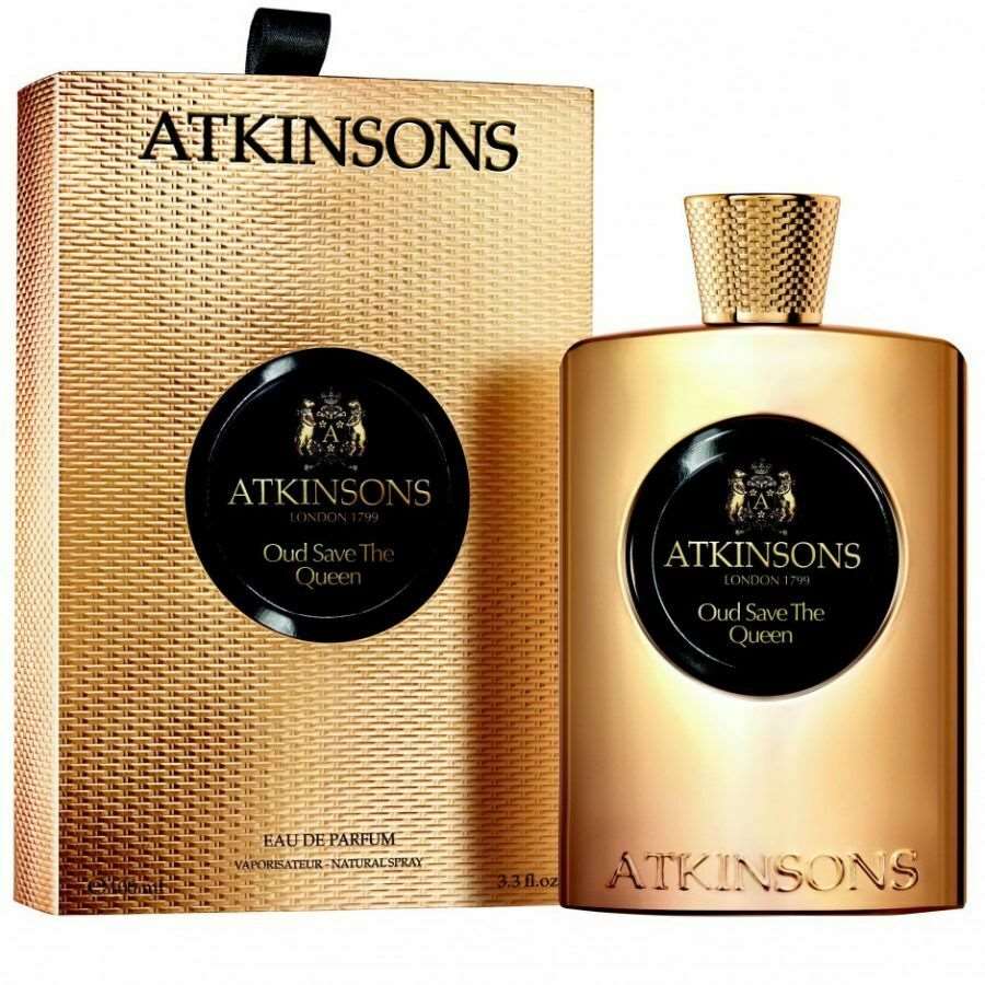 Atkinsons Oud Save The Queen incluye muestras de perfume