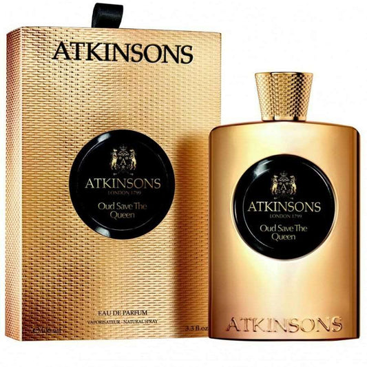 Atkinsons Oud Save The Queen incluye muestras de perfume