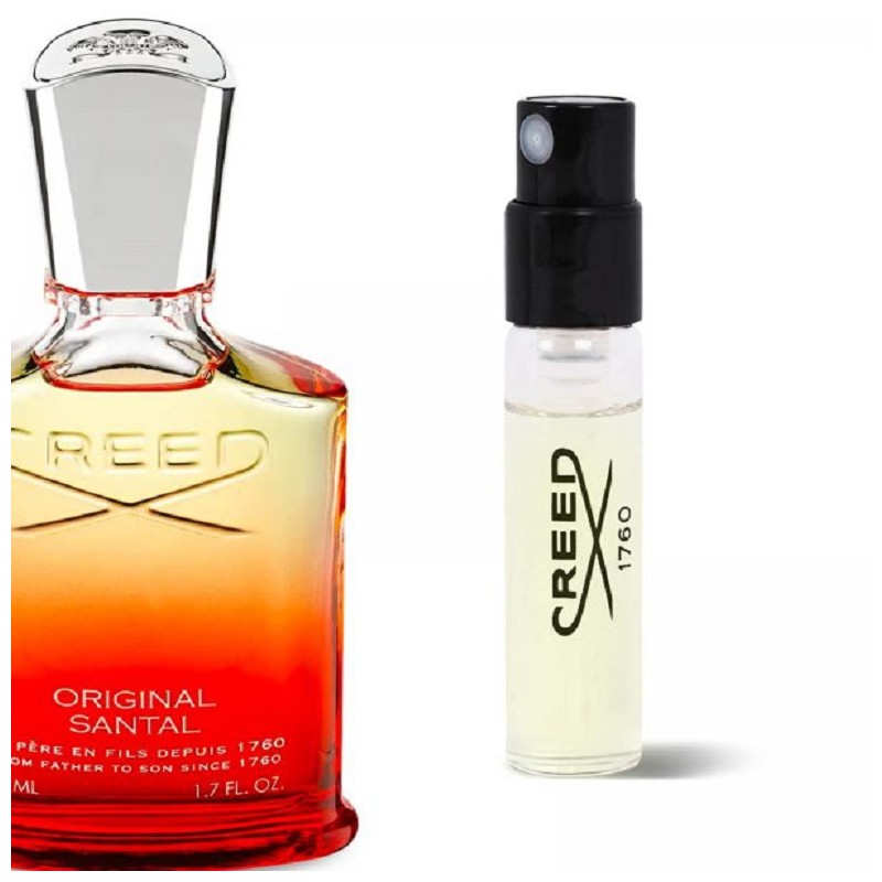Muestra oficial de perfume Creed Original Santal de 2,5 ml.