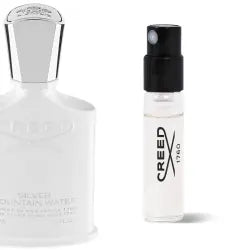 Creed Silver Mountain Water 1.7ml 0.0574 muestra oficial de perfume, Creed Silver Mountain Water 1.7ml 0.0574 muestra oficial de fragancia