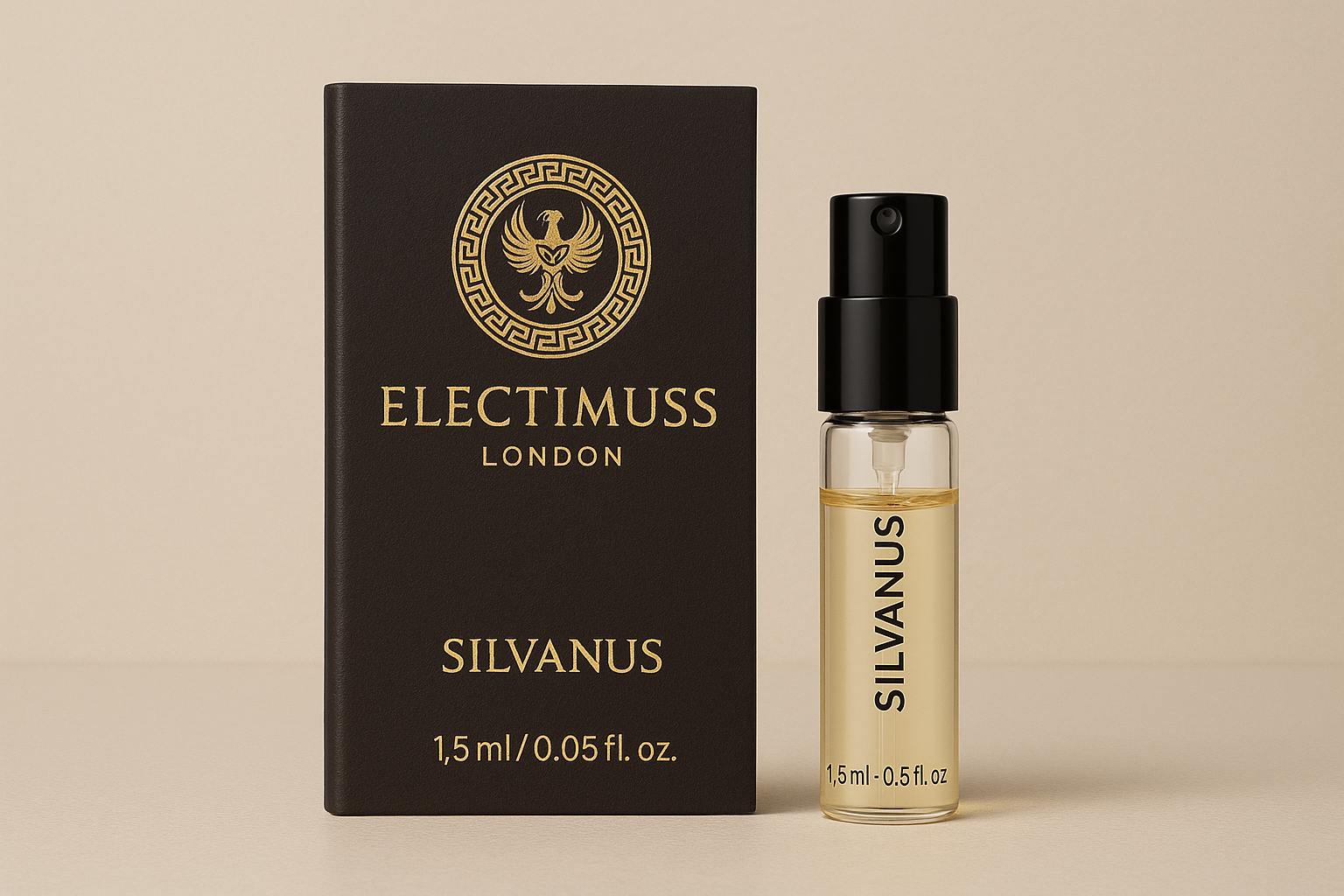 Electimuss London Silvanus 1.5ml 0.05 fl. oz. Oficial Perfume Muestra