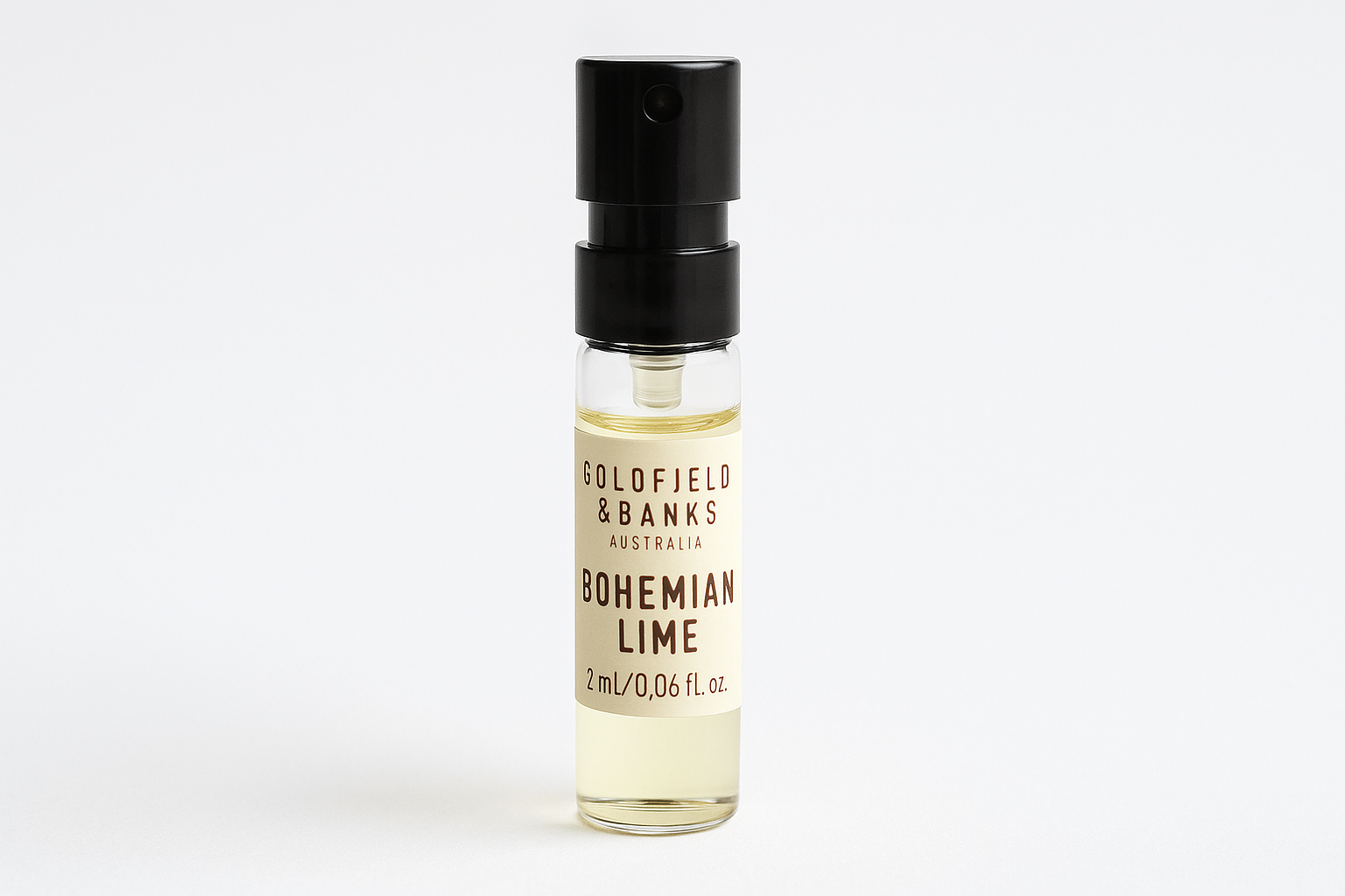 Goldfield and Banks Australia Bohemian Lime 2ml 0.06 fl. oz. Oficial Perfume Muestra