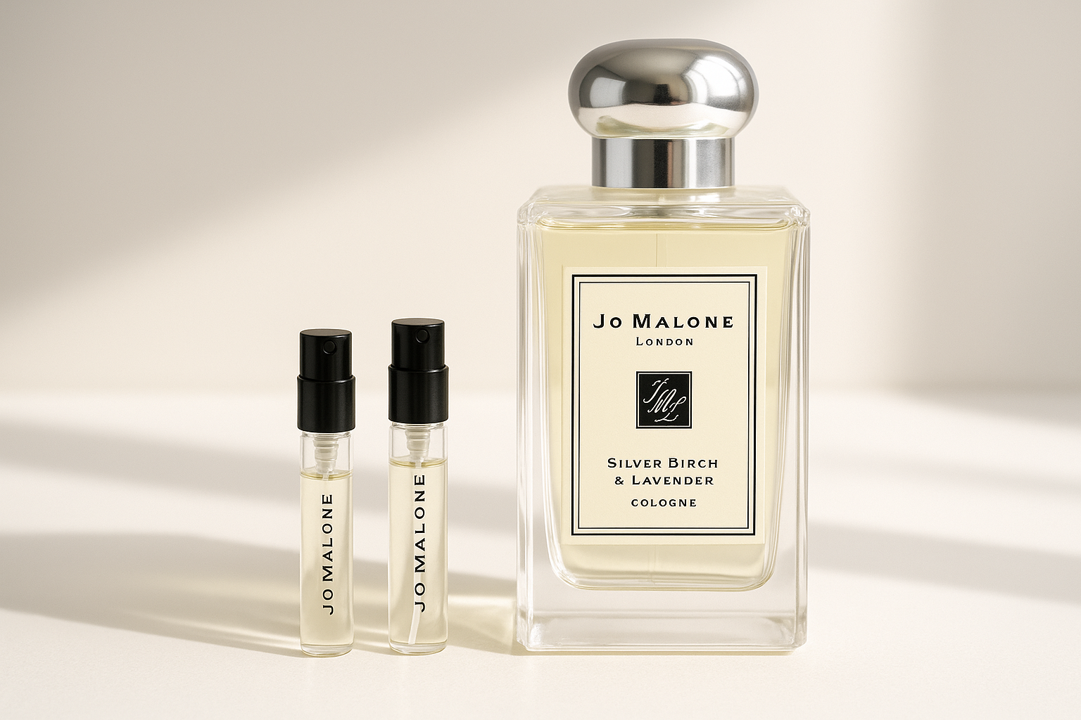 Jo Malone Silver Birch & Lavender Cologne Perfume Muestras
